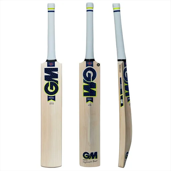 GM Prima 808 English Willow Bat-SH I FREE 20K machine knocking + scuff sheet + toe guard installation