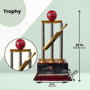 CRICKET TROPHY 22 INCH