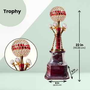 CRICKET TROPHY 22 INCH