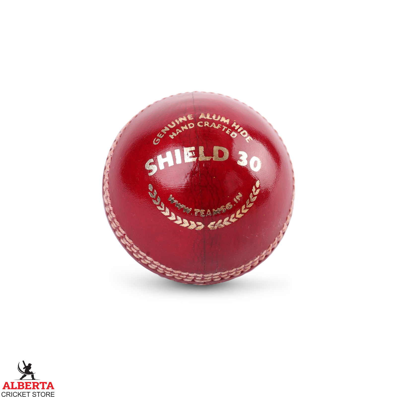 SG Shield 30 Red Cricket Leather Ball best quality