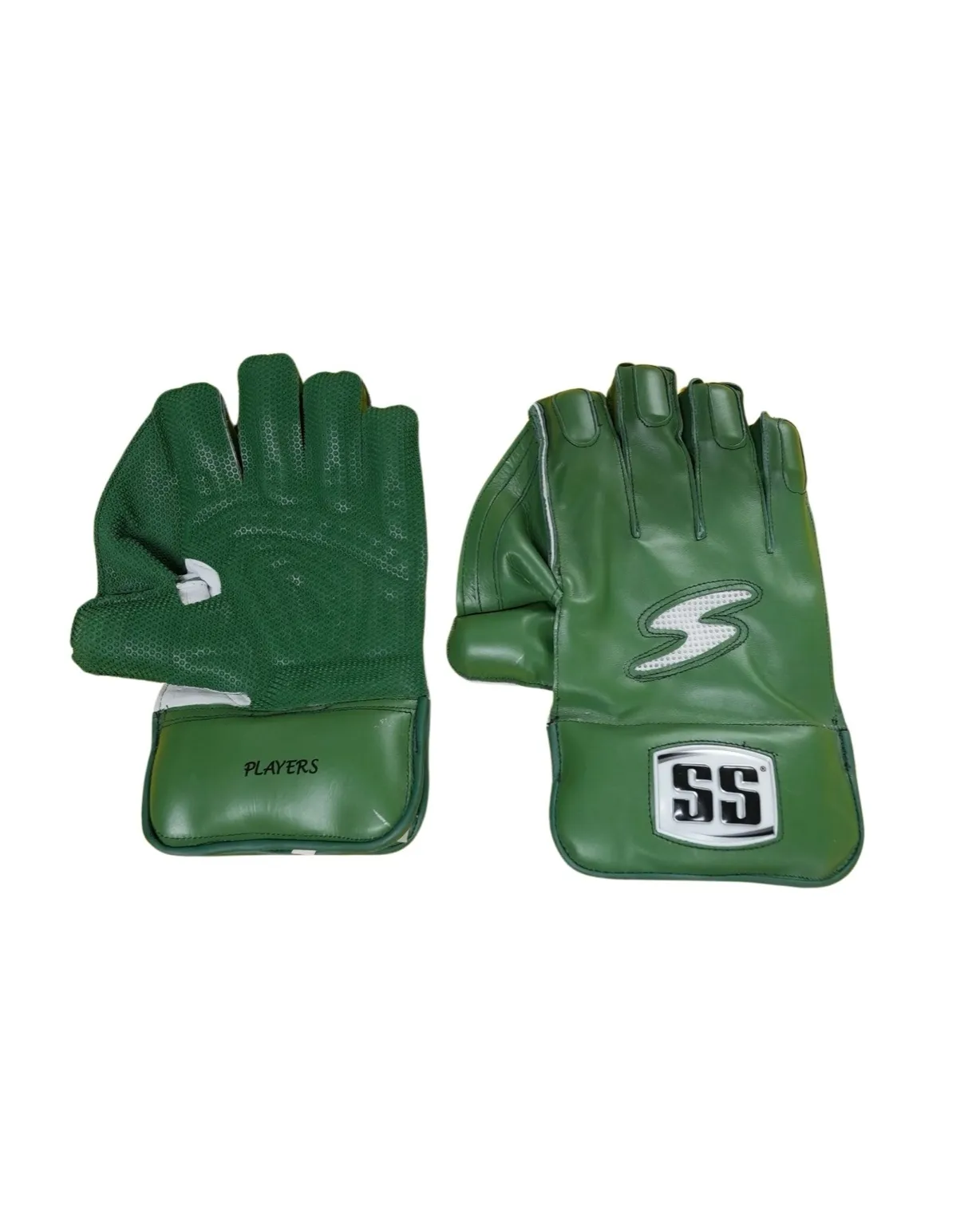 SS Dhoni Player Wicket Keeping Gloves GREEN 2026
