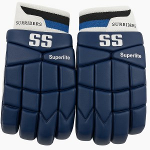 SS Superlite Cricket Batting Gloves Mens left and right Black navay