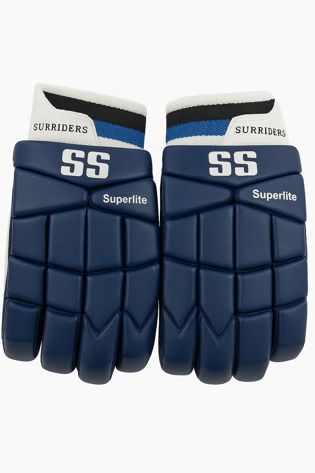 SS Superlite Cricket Batting Gloves Mens left and right Black navay