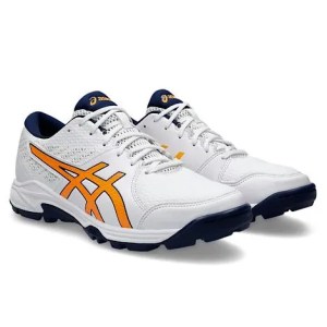 Asics Gel-Peake 2 Cricket Shoes white/orange online promotion