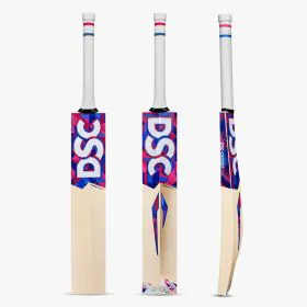 DSC Intense Passion English Willow bat - SH + FREE GIFT TON Silver edition Batting Gloves Or RED PLAYER EDITION