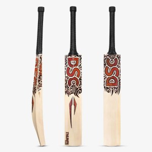 DSC Thumpa 1000 Bat English Willow Bat -SH thick semi oval handle FREE 20K machine knocking + Oiling