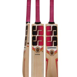 SS Gladiator Kashmir Willow Cricket Bat -SH + EXTRA GRIP + FREE GIFT NIVIA Heavy Red Tennis Ball (Box of 12)