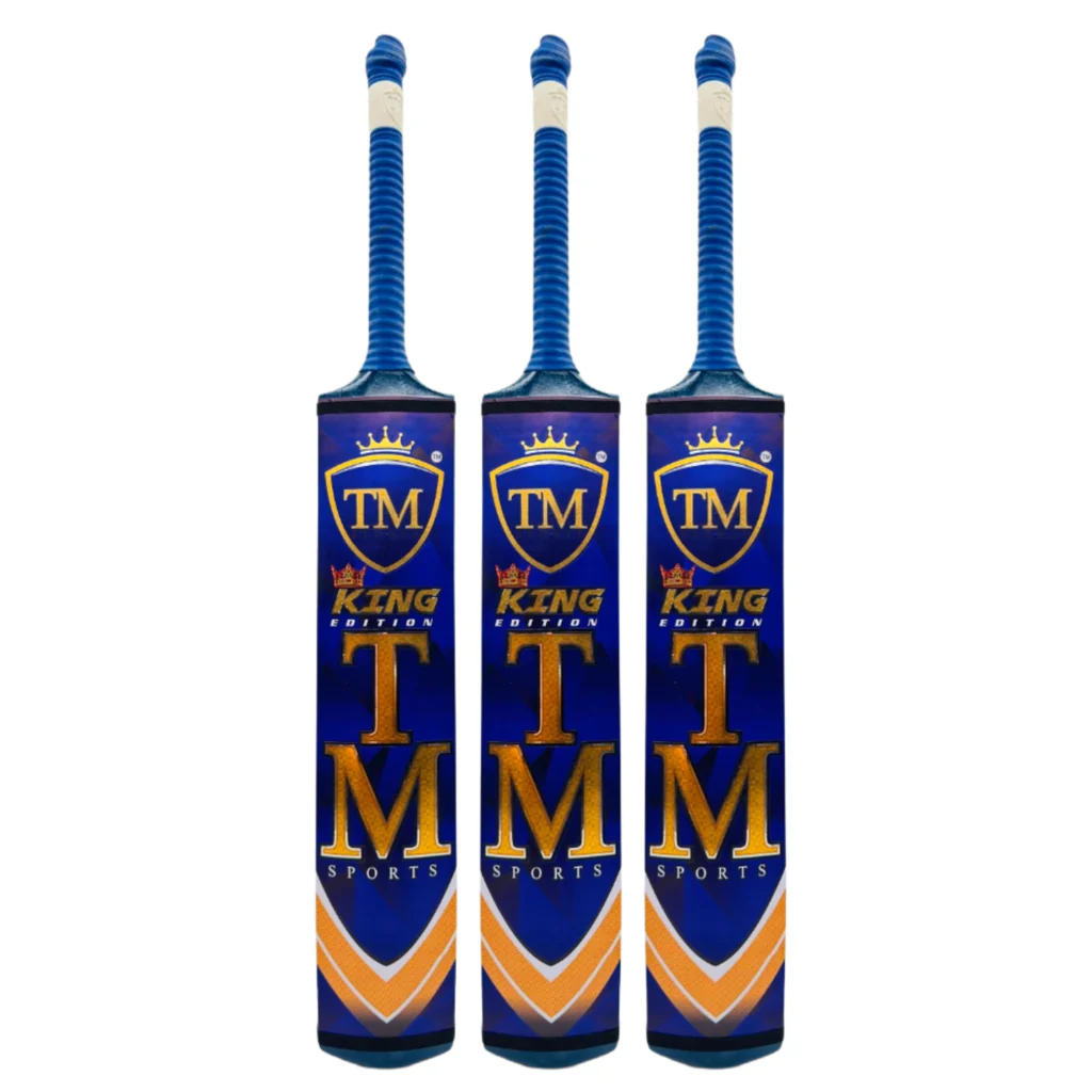 A TM King Srilankan Coconut Tape Ball Bat