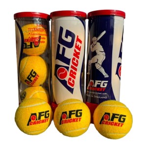 AFG indoor Cricket ball (3 Balls Tube)