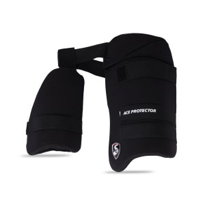 SG Combo Ace Protector cricket batting thigh pad Large — suitable for height 5.9 ft to 6.3 ft