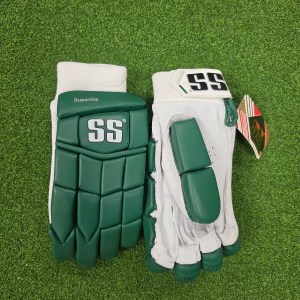 SS Superlite Cricket Batting Gloves – Green Mens & Youth Available