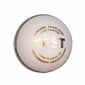 SG Test White Leather Ball