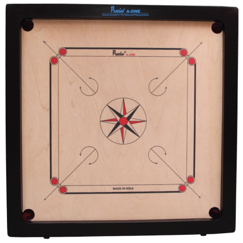 PRECISE A-ONE SERIES CARRROM BOARD - Amateur A-One 8MM